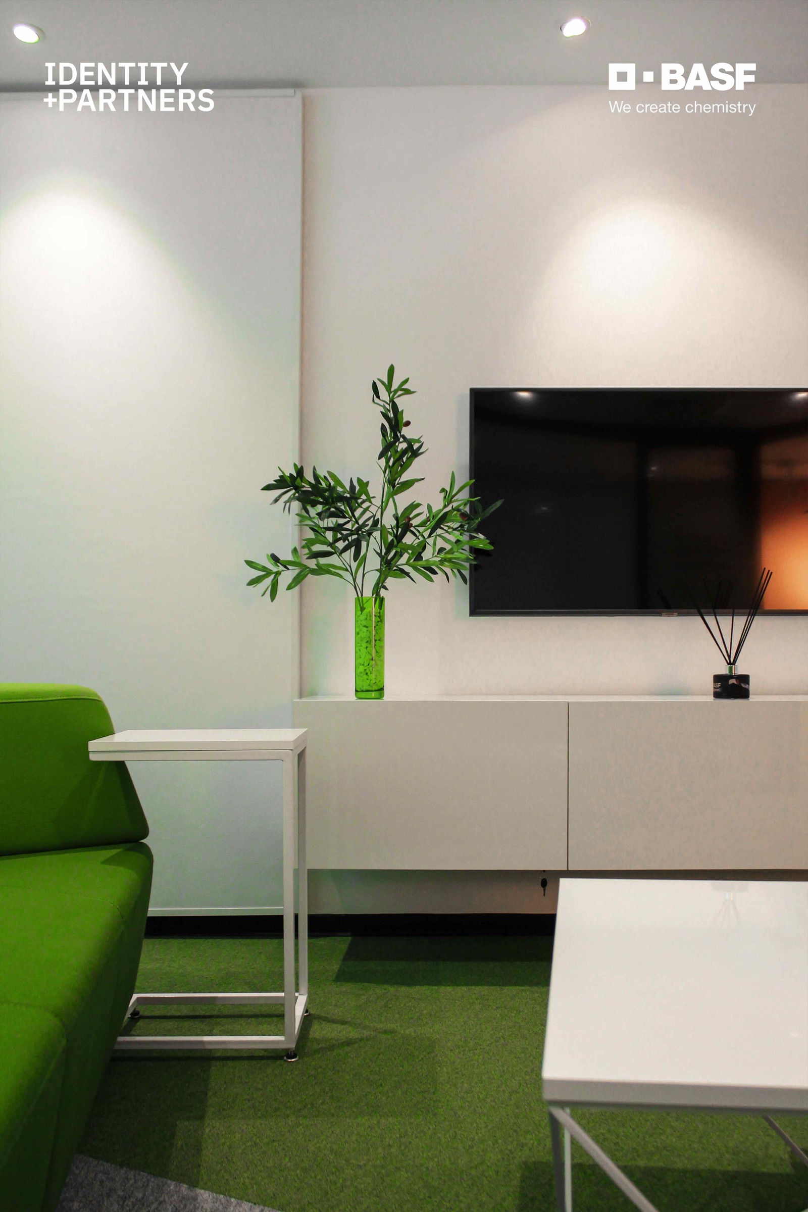 Espace d'accueil du projet BASF