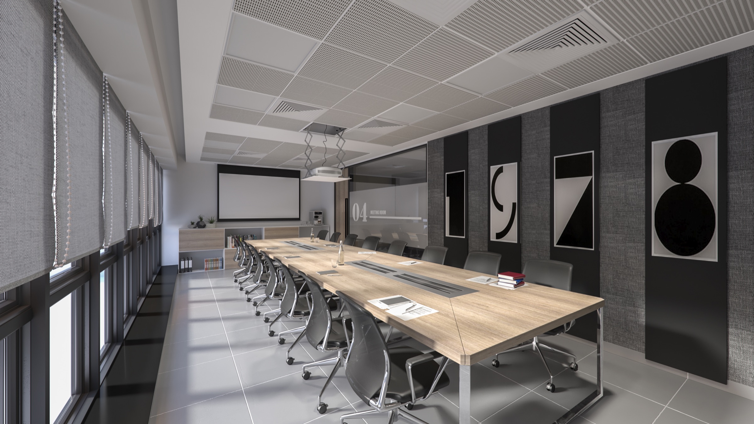 Salle de réunion du projet DELICE HOLDING