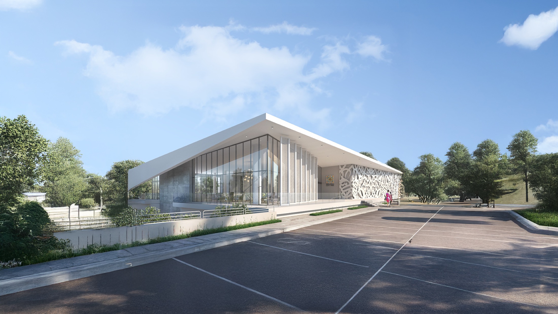 Vue du projet Melloula Duty Free