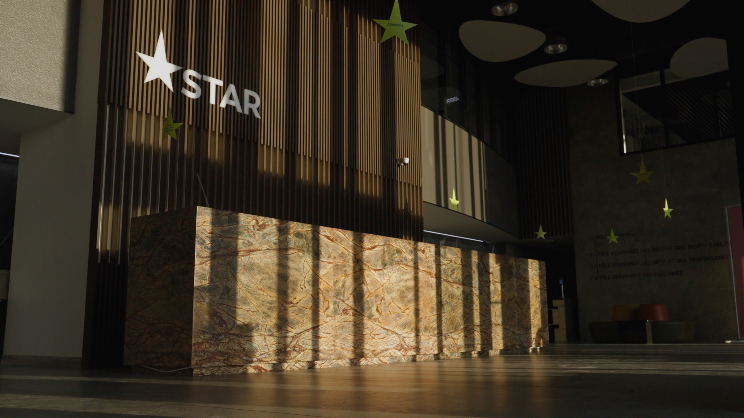 Vue du projet Star Assurances
